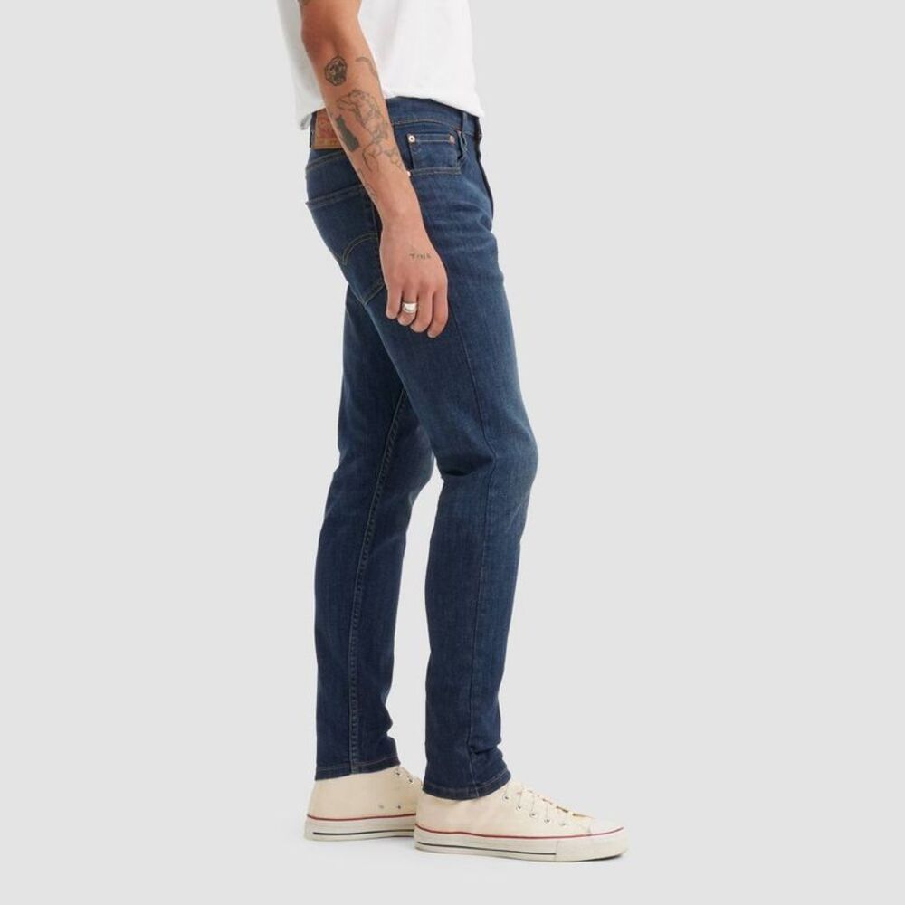 Levi's -  Men's 512 Low Rise Slim Fit Tapered Leg Ful Blue Denim - Picture 2 of 3